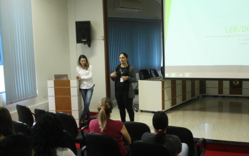 Saúde do Trabalhador e setor de Fisioterapia realizam ação sobre Ler/Dort