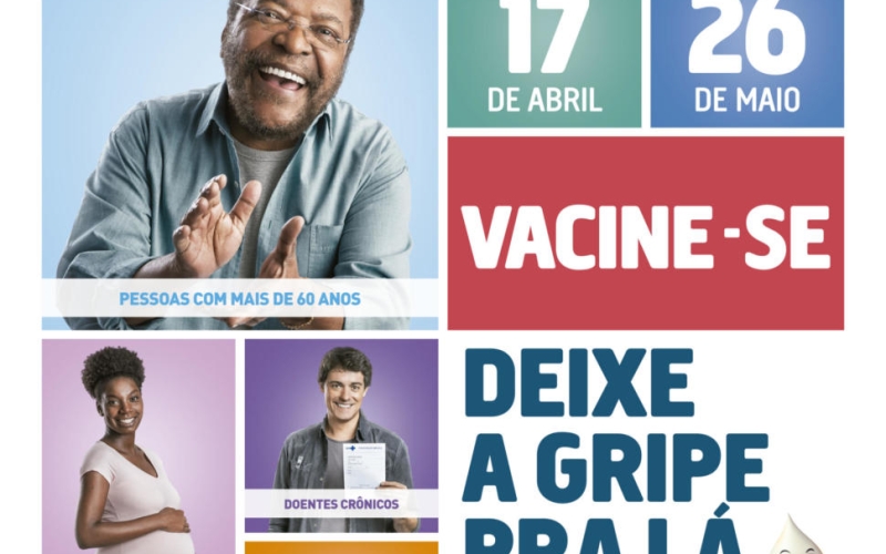 Campanha de vacinação contra a Gripe Influenza inicia hoje no Centro de Saúde