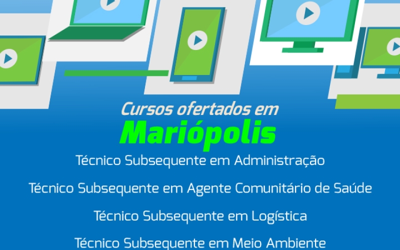 Mariópolis agora é polo de educação à distância do IFPR com cursos gratuitos