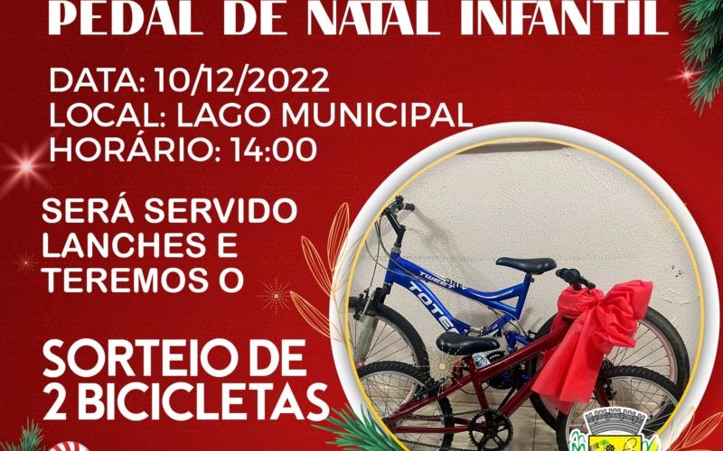 Pedal de Natal Infantil