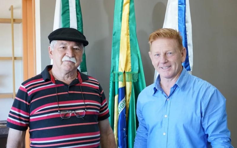 Hoje recebemos a visita de Luiz Brizola...