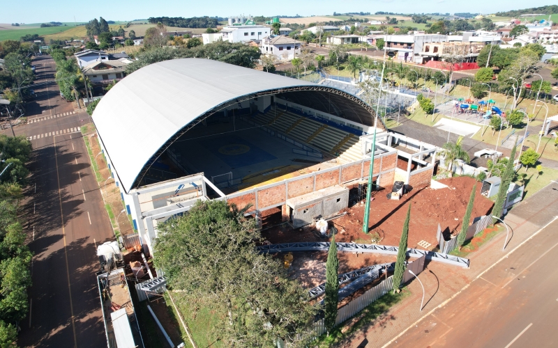 Reforma do Ginásio em Andamento!