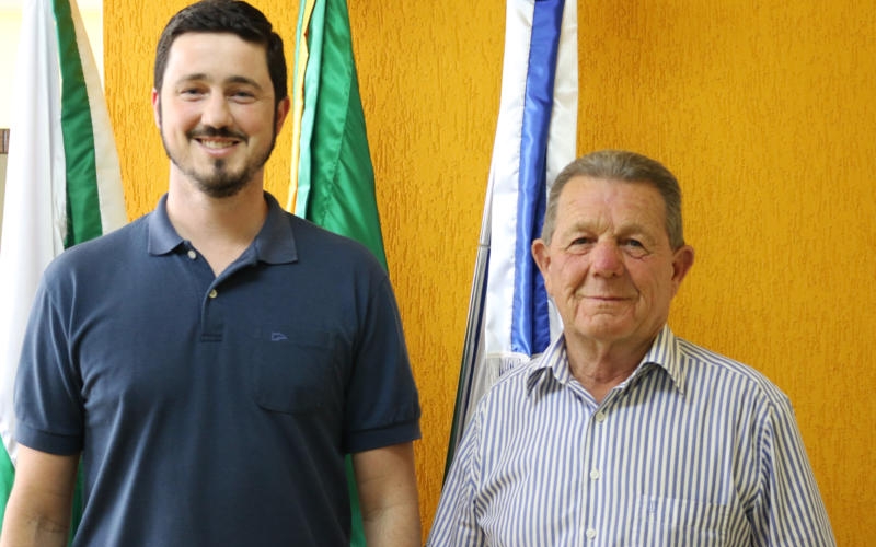 Vice-Prefeito Tobias Gheller tomou posse como prefeito em exercício do município de Mariópolis