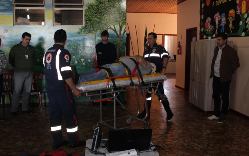 SAMU E PREFEITURA DE MARIÓPOLIS REALIZAM CAPACITAÇÃO PROFISSIONAL