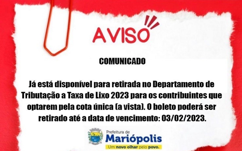 COMUNICADO !!