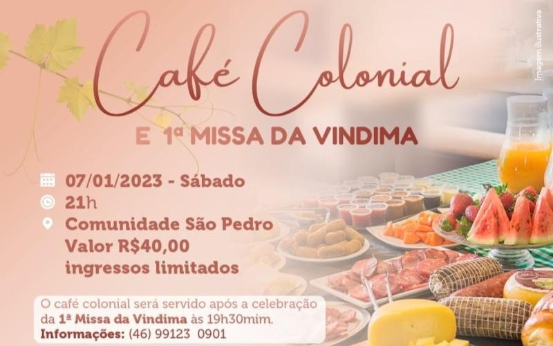 Participe da Missa da Vindima !!