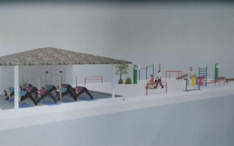 Academia da Saúde: Prefeitura de Mariópolis inicia mais uma obra em Mariópolis