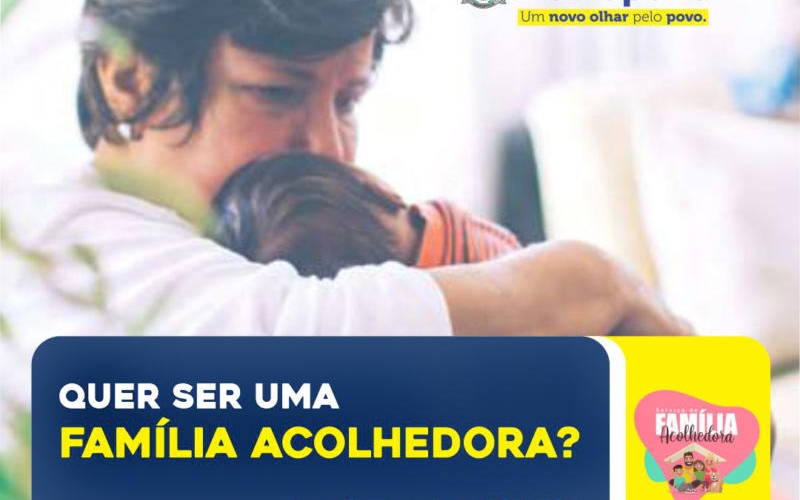 Prefeitura lançou Edital para cadastro de Famílias Acolhedoras em Mariópolis