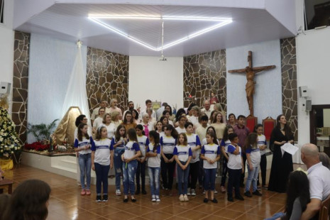 Recital dos Corais Municipais dentro da programação do Nosso Natal Encantado 2022.